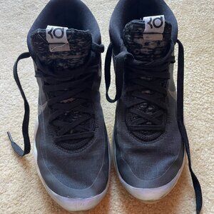 Nike Zoom KD 12 Shoes Men's Size 7.5 Black “The Day One” Sneakers (AR4229-001)